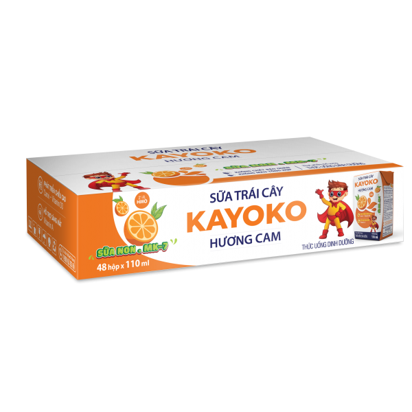 Sữa trái cây hương cam KAYOKO 110ml